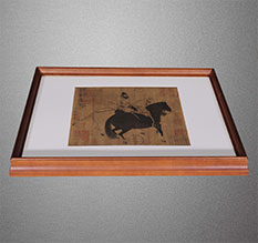 遵义市书画装裱配框服务案例